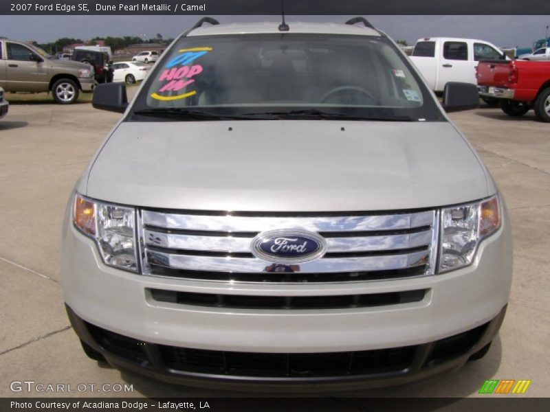 Dune Pearl Metallic / Camel 2007 Ford Edge SE