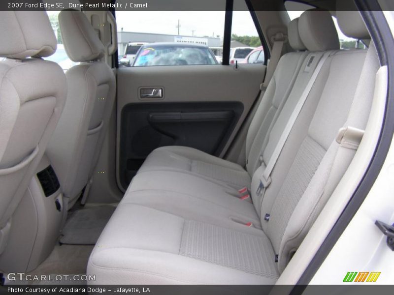 Dune Pearl Metallic / Camel 2007 Ford Edge SE