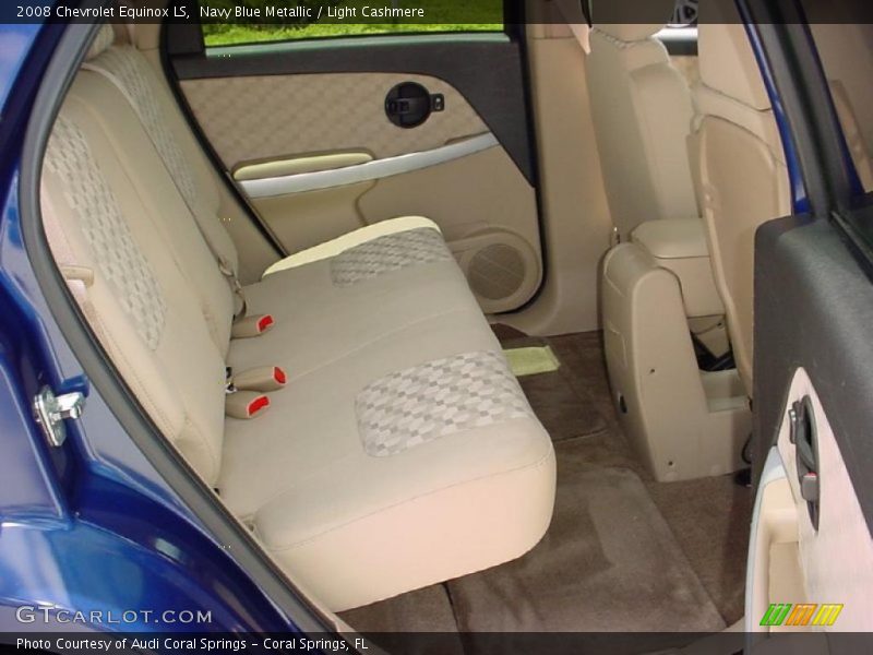 Navy Blue Metallic / Light Cashmere 2008 Chevrolet Equinox LS