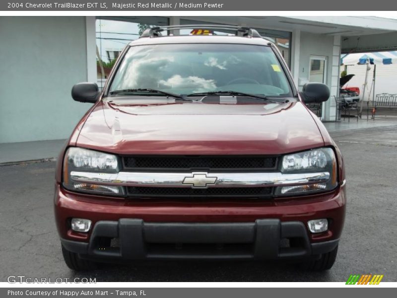 Majestic Red Metallic / Medium Pewter 2004 Chevrolet TrailBlazer EXT LS