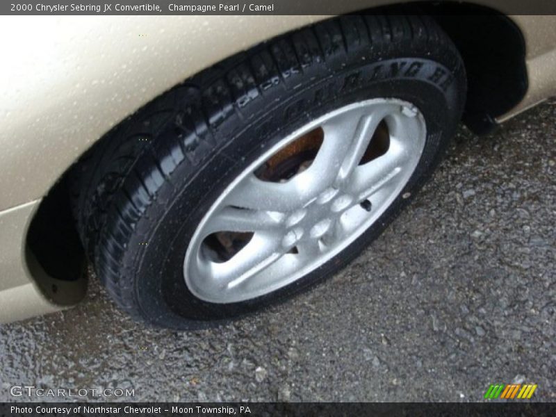 Champagne Pearl / Camel 2000 Chrysler Sebring JX Convertible