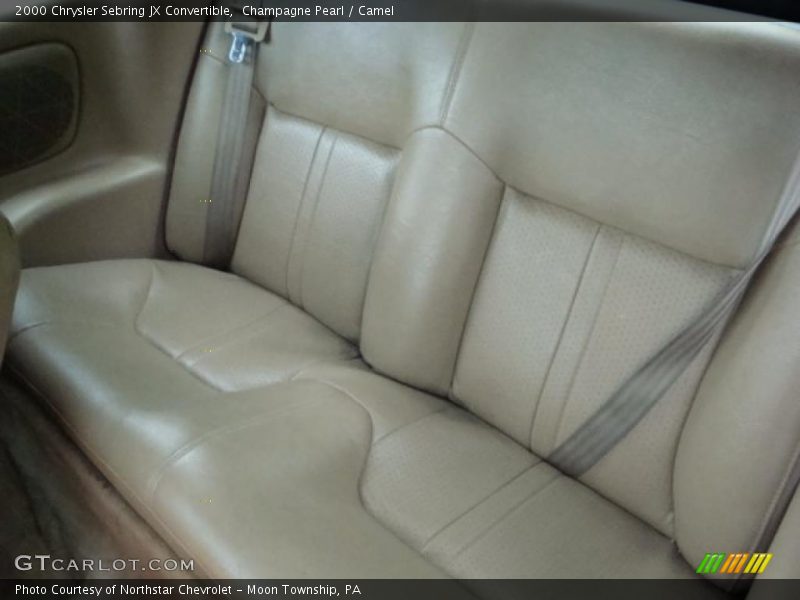 Champagne Pearl / Camel 2000 Chrysler Sebring JX Convertible