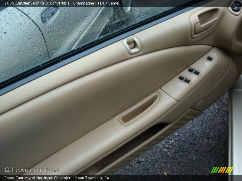 Champagne Pearl / Camel 2000 Chrysler Sebring JX Convertible