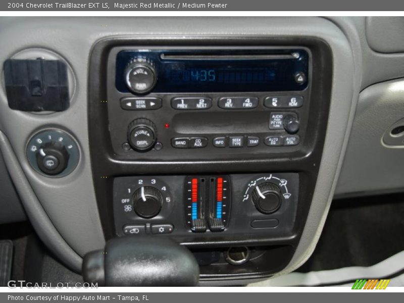 Majestic Red Metallic / Medium Pewter 2004 Chevrolet TrailBlazer EXT LS