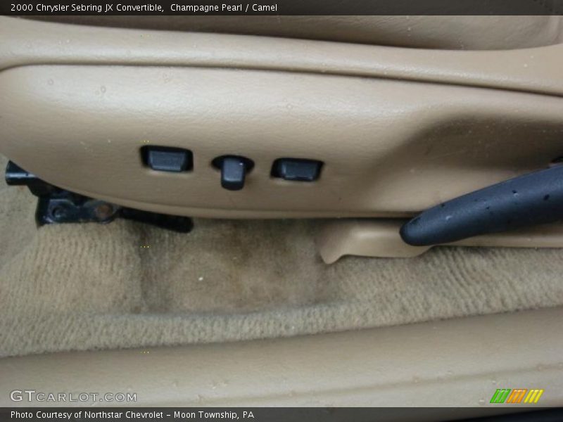 Champagne Pearl / Camel 2000 Chrysler Sebring JX Convertible