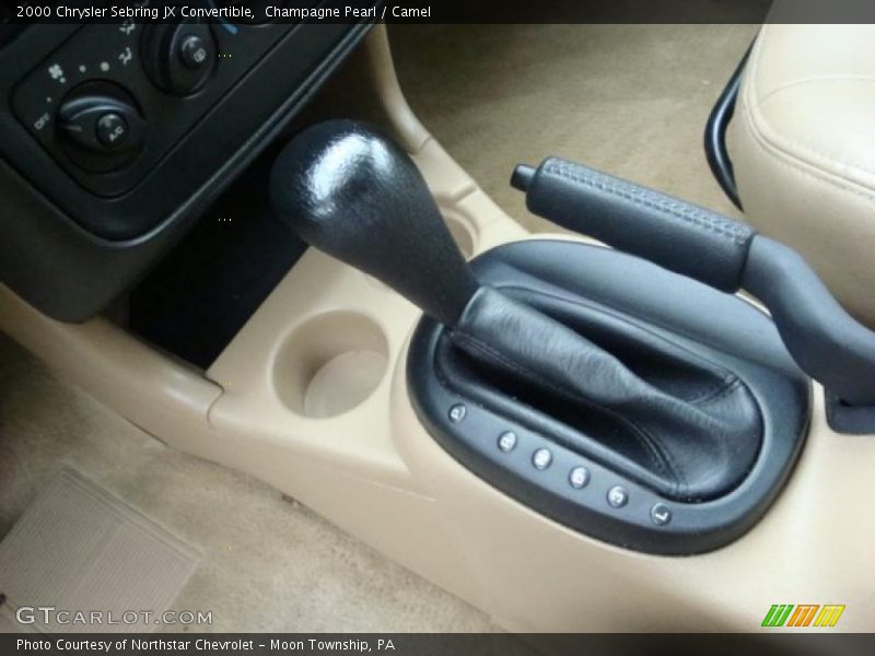 Champagne Pearl / Camel 2000 Chrysler Sebring JX Convertible