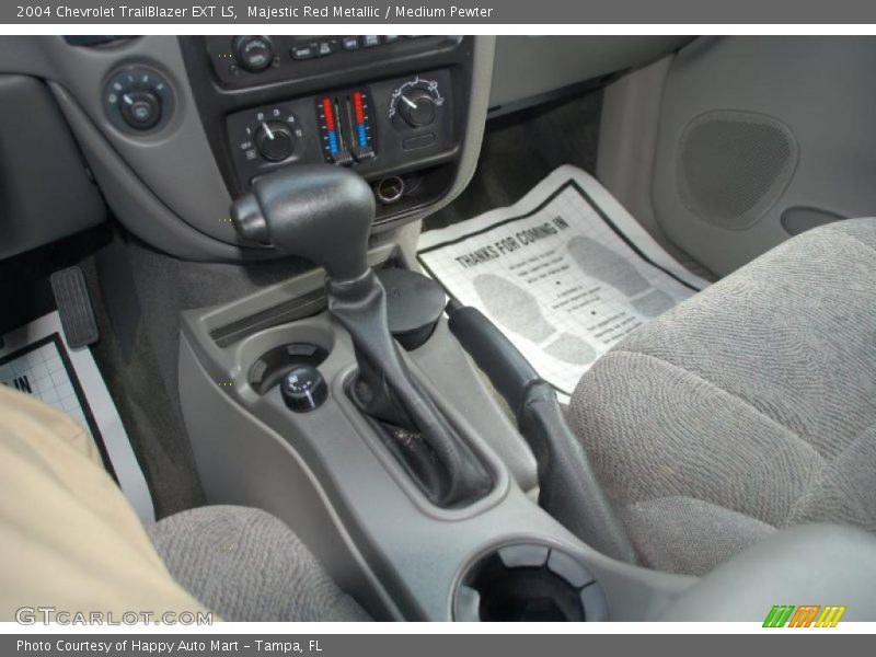 Majestic Red Metallic / Medium Pewter 2004 Chevrolet TrailBlazer EXT LS