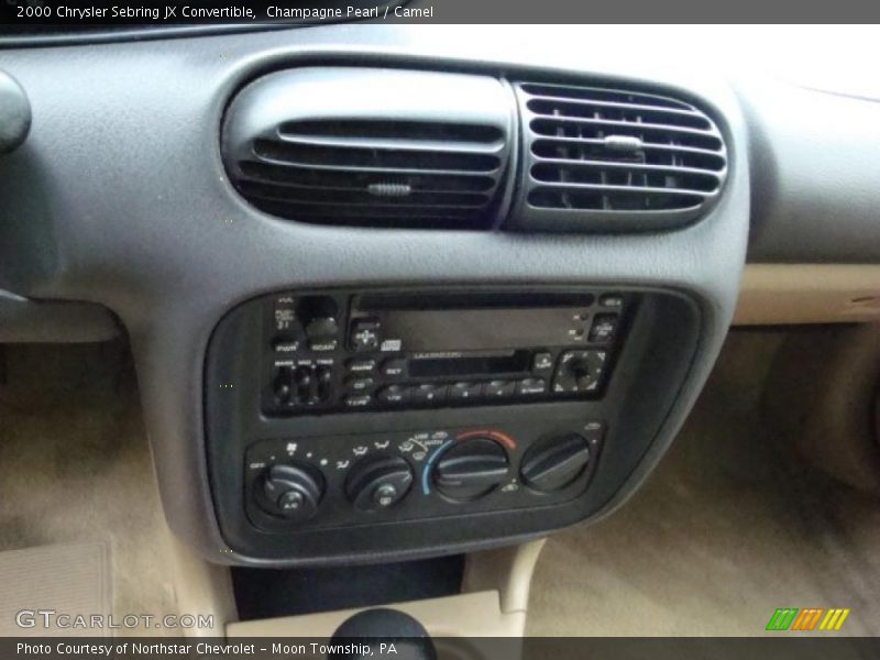 Champagne Pearl / Camel 2000 Chrysler Sebring JX Convertible