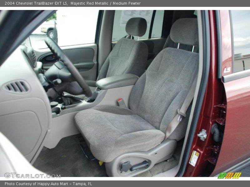 Majestic Red Metallic / Medium Pewter 2004 Chevrolet TrailBlazer EXT LS