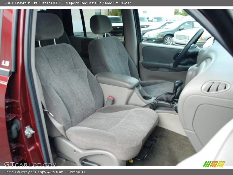 Majestic Red Metallic / Medium Pewter 2004 Chevrolet TrailBlazer EXT LS