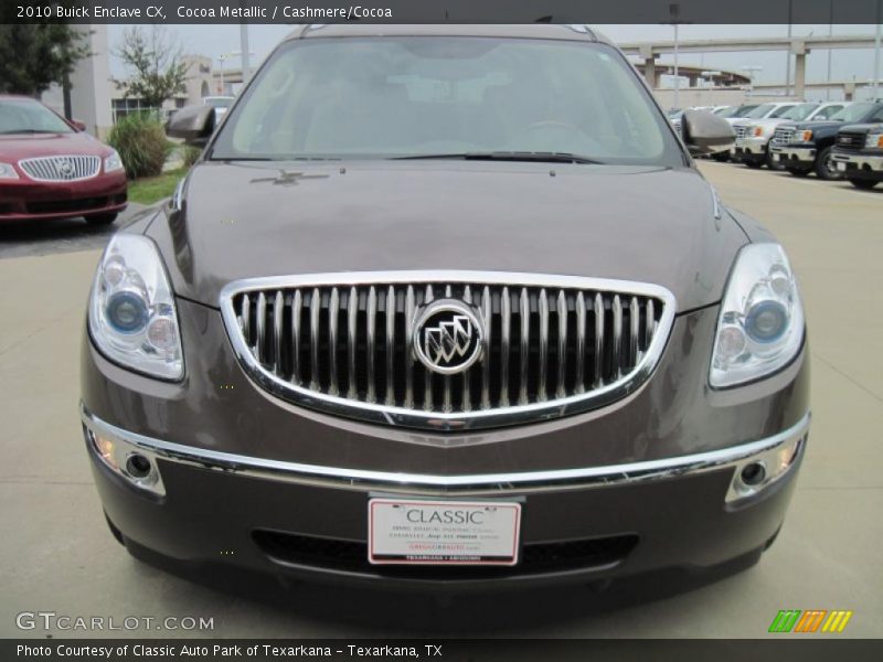 Cocoa Metallic / Cashmere/Cocoa 2010 Buick Enclave CX