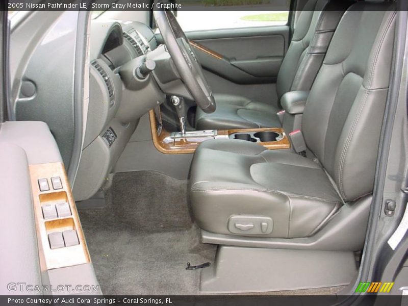 Storm Gray Metallic / Graphite 2005 Nissan Pathfinder LE