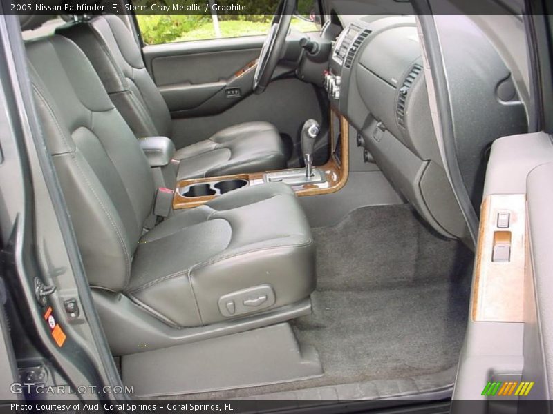 Storm Gray Metallic / Graphite 2005 Nissan Pathfinder LE