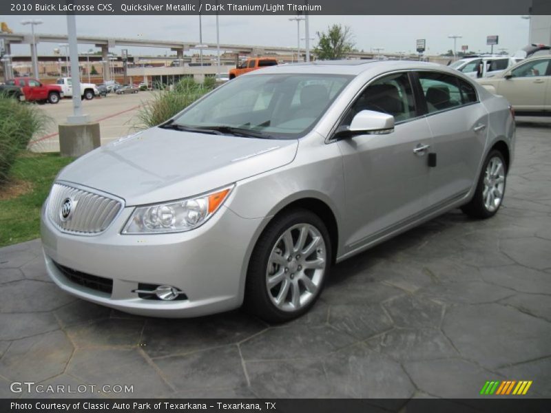 Quicksilver Metallic / Dark Titanium/Light Titanium 2010 Buick LaCrosse CXS