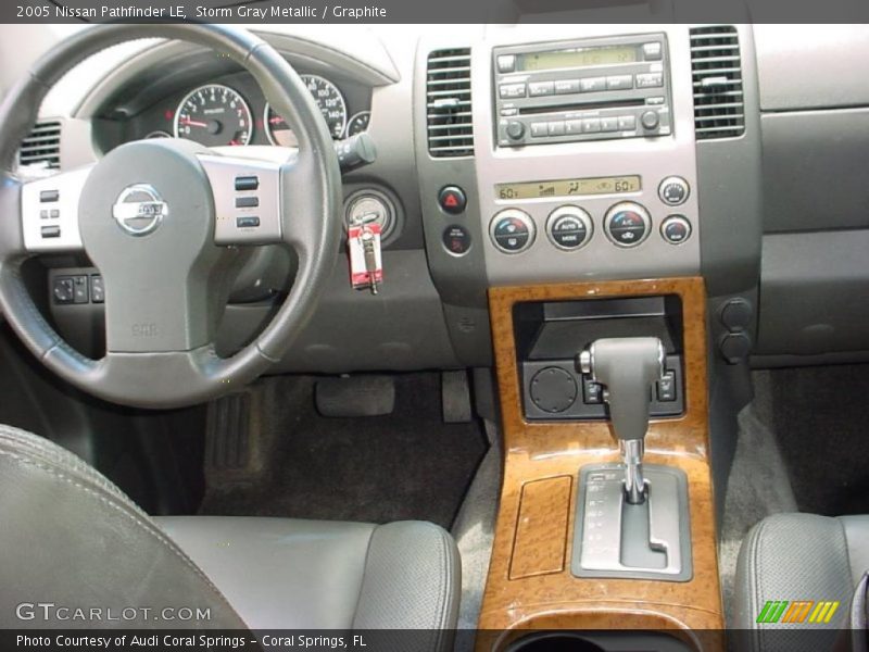 Storm Gray Metallic / Graphite 2005 Nissan Pathfinder LE