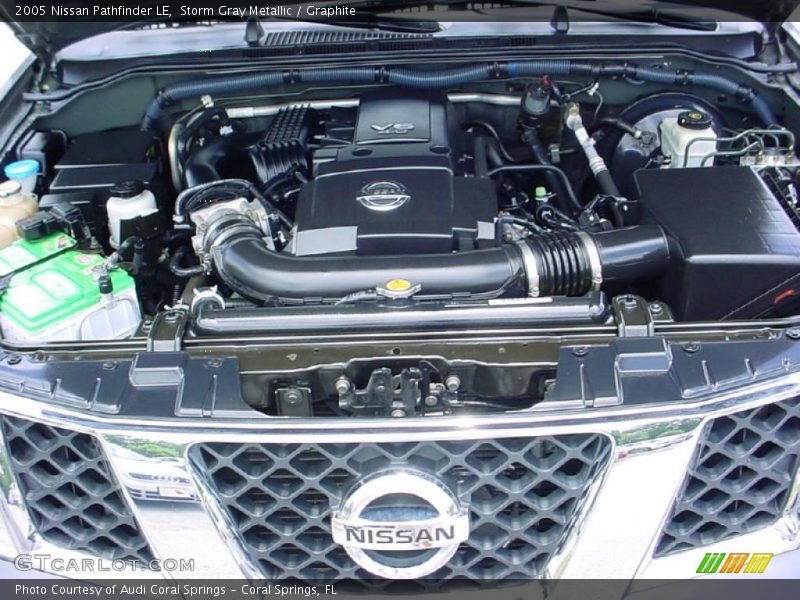 Storm Gray Metallic / Graphite 2005 Nissan Pathfinder LE