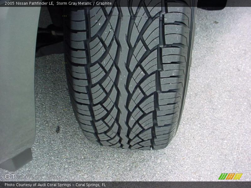 Storm Gray Metallic / Graphite 2005 Nissan Pathfinder LE