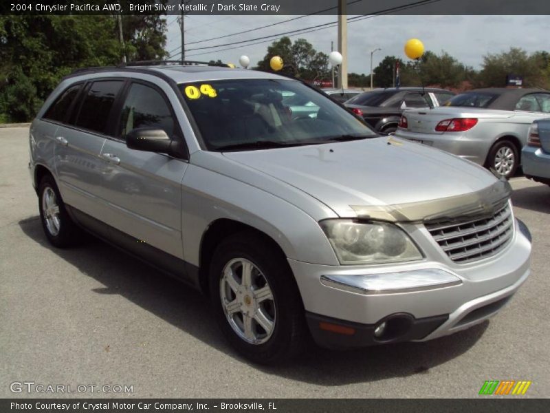 Bright Silver Metallic / Dark Slate Gray 2004 Chrysler Pacifica AWD