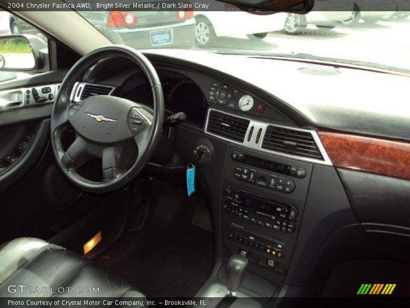 Bright Silver Metallic / Dark Slate Gray 2004 Chrysler Pacifica AWD