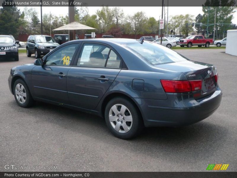 Slate Blue / Gray 2010 Hyundai Sonata GLS