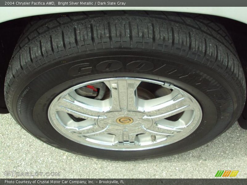 Bright Silver Metallic / Dark Slate Gray 2004 Chrysler Pacifica AWD