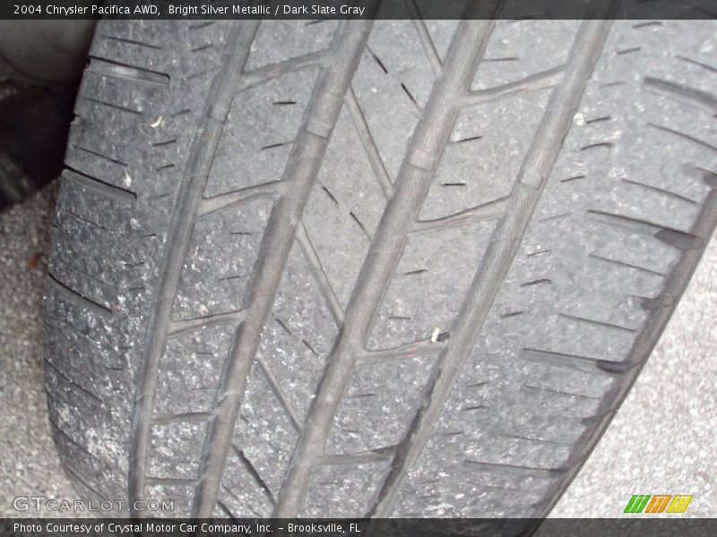 Bright Silver Metallic / Dark Slate Gray 2004 Chrysler Pacifica AWD