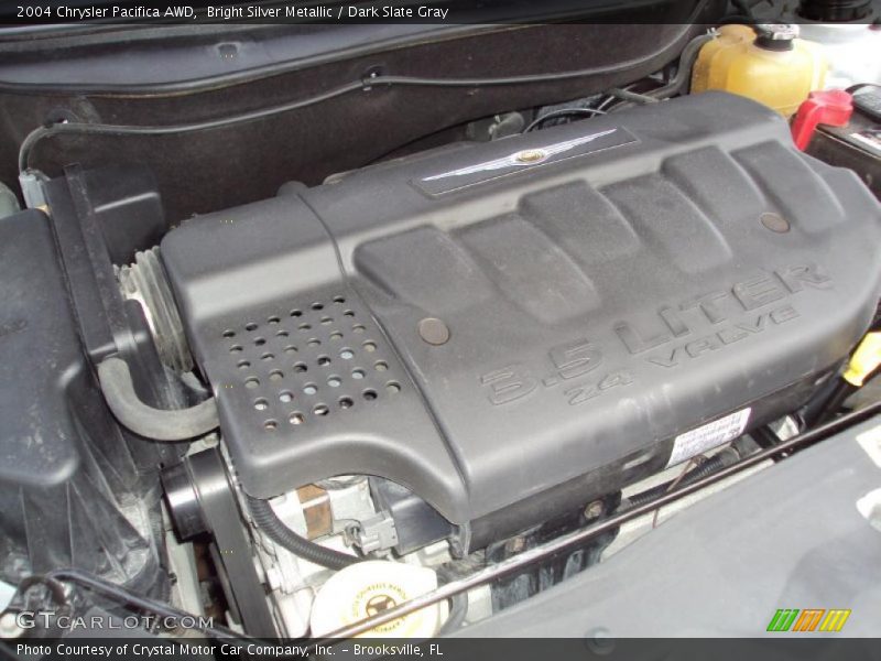 Bright Silver Metallic / Dark Slate Gray 2004 Chrysler Pacifica AWD