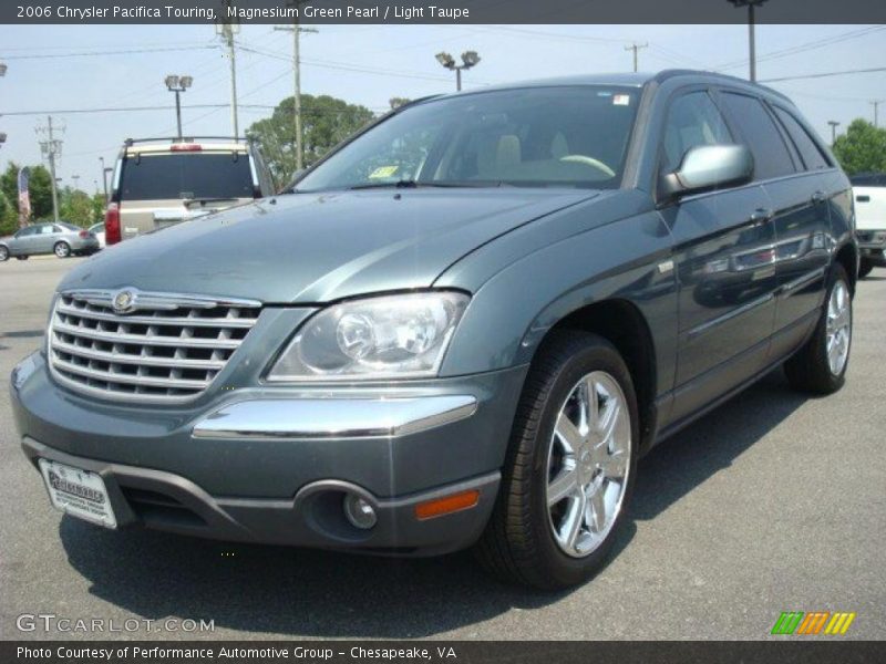 Magnesium Green Pearl / Light Taupe 2006 Chrysler Pacifica Touring