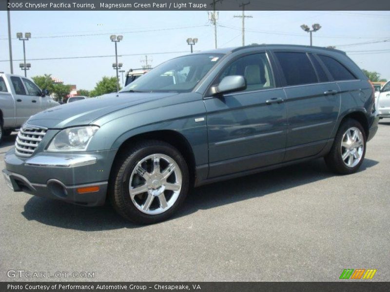 Magnesium Green Pearl / Light Taupe 2006 Chrysler Pacifica Touring