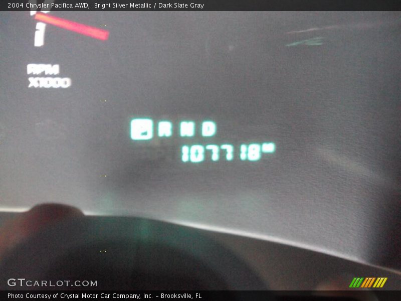 Bright Silver Metallic / Dark Slate Gray 2004 Chrysler Pacifica AWD
