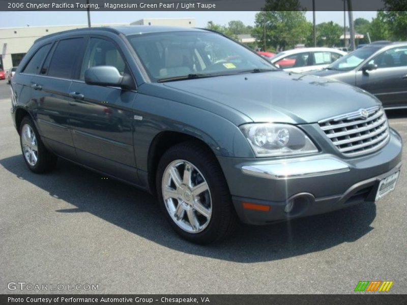 Magnesium Green Pearl / Light Taupe 2006 Chrysler Pacifica Touring