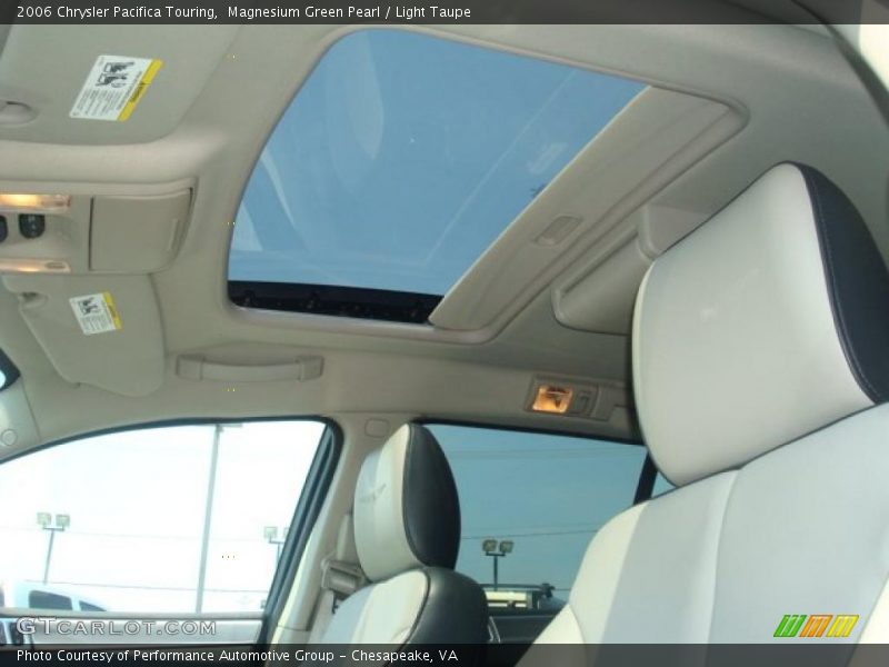 Magnesium Green Pearl / Light Taupe 2006 Chrysler Pacifica Touring