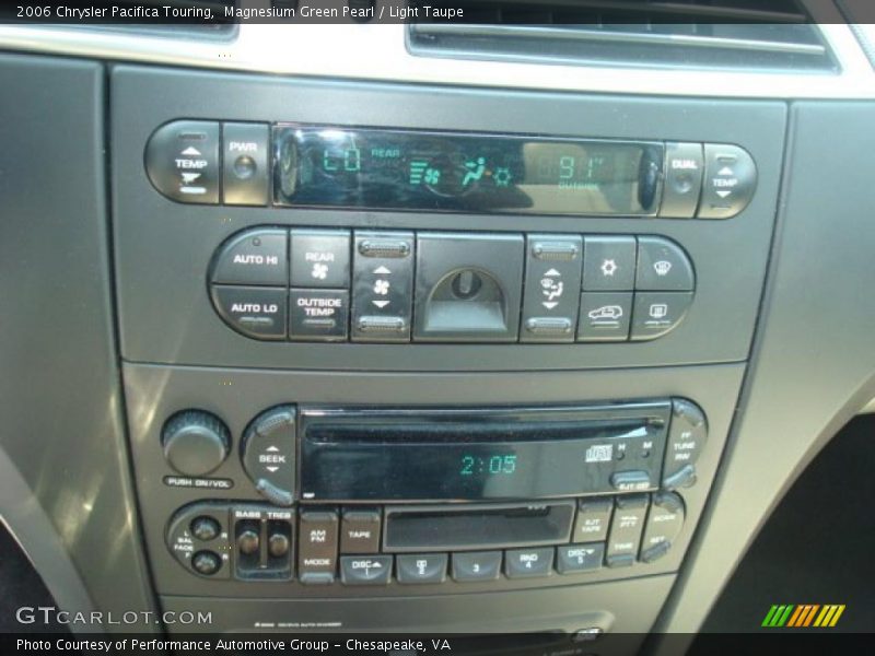 Magnesium Green Pearl / Light Taupe 2006 Chrysler Pacifica Touring