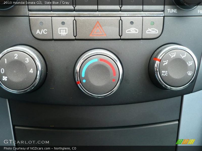 Slate Blue / Gray 2010 Hyundai Sonata GLS