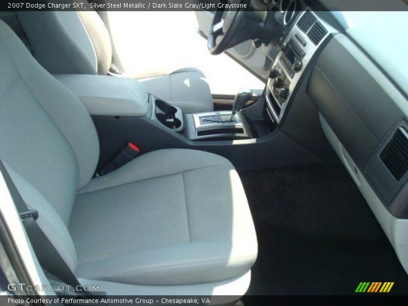 Silver Steel Metallic / Dark Slate Gray/Light Graystone 2007 Dodge Charger SXT