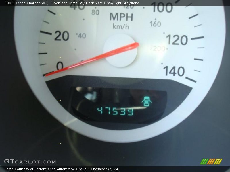 Silver Steel Metallic / Dark Slate Gray/Light Graystone 2007 Dodge Charger SXT