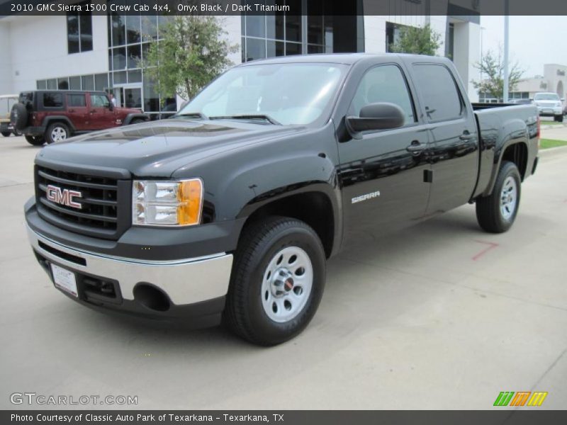 Onyx Black / Dark Titanium 2010 GMC Sierra 1500 Crew Cab 4x4