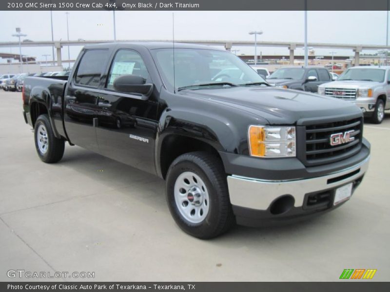 Onyx Black / Dark Titanium 2010 GMC Sierra 1500 Crew Cab 4x4