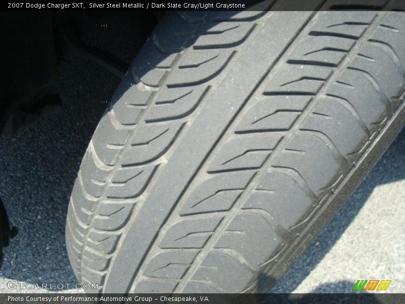 Silver Steel Metallic / Dark Slate Gray/Light Graystone 2007 Dodge Charger SXT