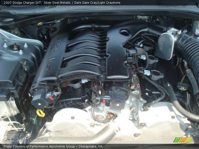 Silver Steel Metallic / Dark Slate Gray/Light Graystone 2007 Dodge Charger SXT