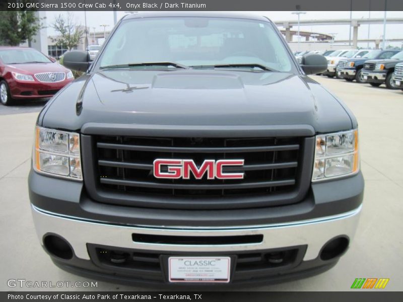 Onyx Black / Dark Titanium 2010 GMC Sierra 1500 Crew Cab 4x4