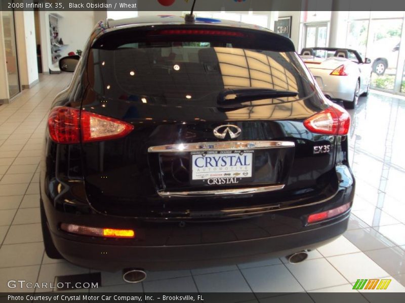 Black Obsidian / Wheat 2008 Infiniti EX 35