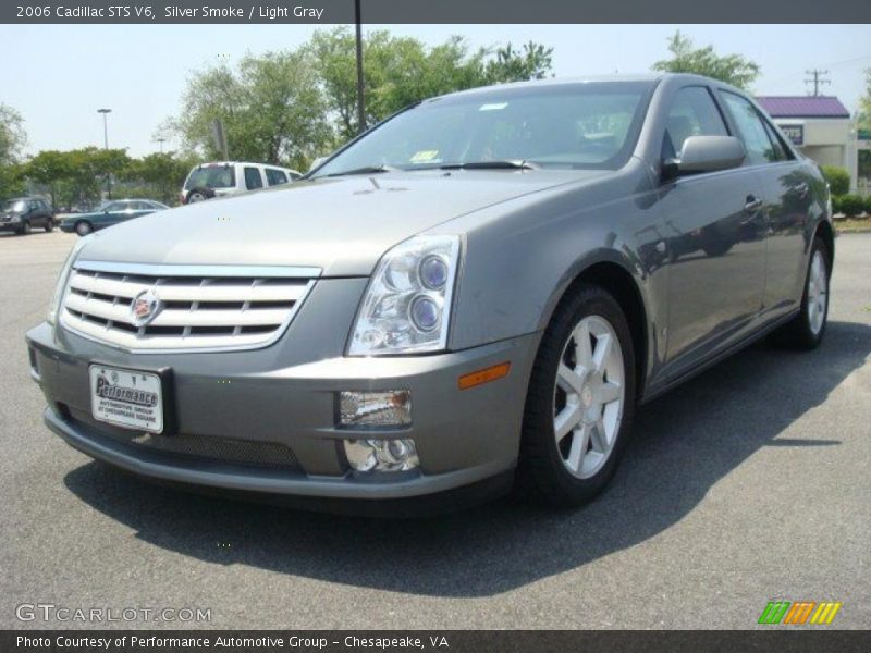 Silver Smoke / Light Gray 2006 Cadillac STS V6