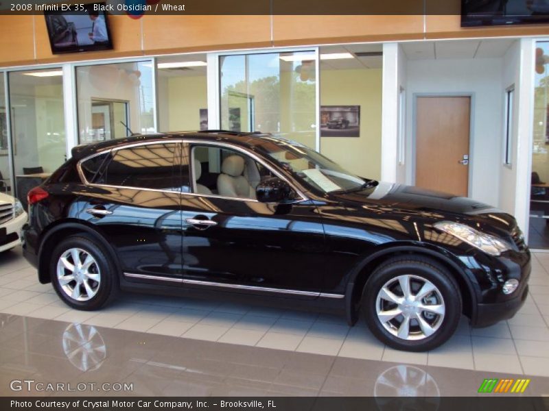 Black Obsidian / Wheat 2008 Infiniti EX 35