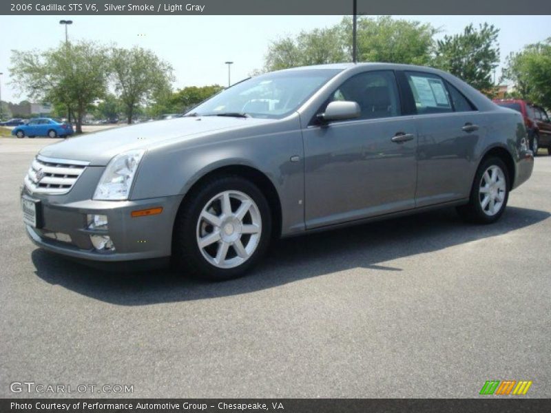 Silver Smoke / Light Gray 2006 Cadillac STS V6