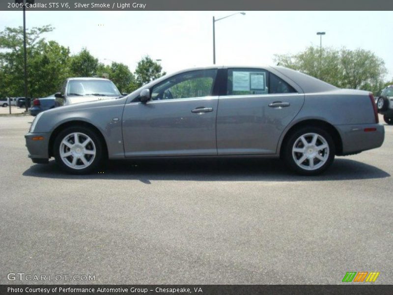 Silver Smoke / Light Gray 2006 Cadillac STS V6
