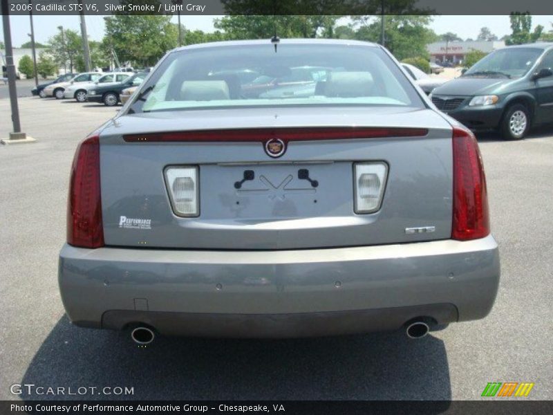 Silver Smoke / Light Gray 2006 Cadillac STS V6