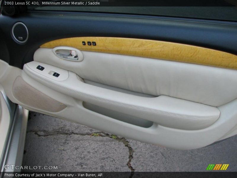 Millennium Silver Metallic / Saddle 2003 Lexus SC 430