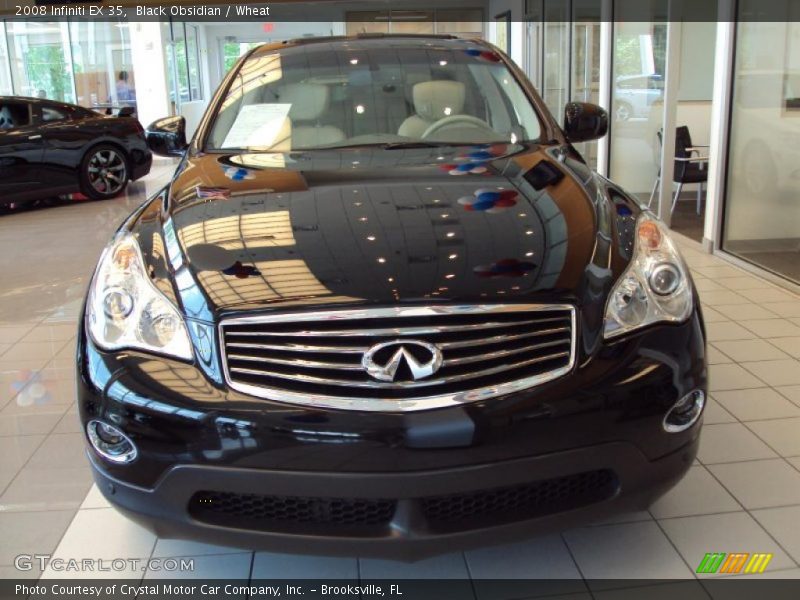 Black Obsidian / Wheat 2008 Infiniti EX 35