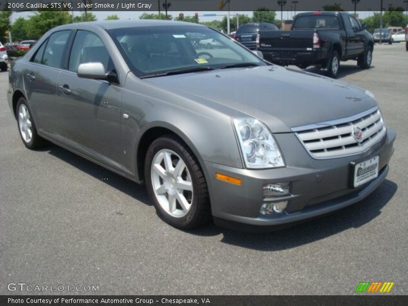 Silver Smoke / Light Gray 2006 Cadillac STS V6